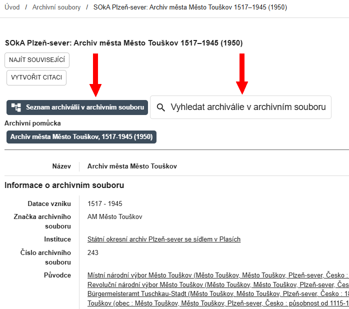 Ukázka databázové pomůcky